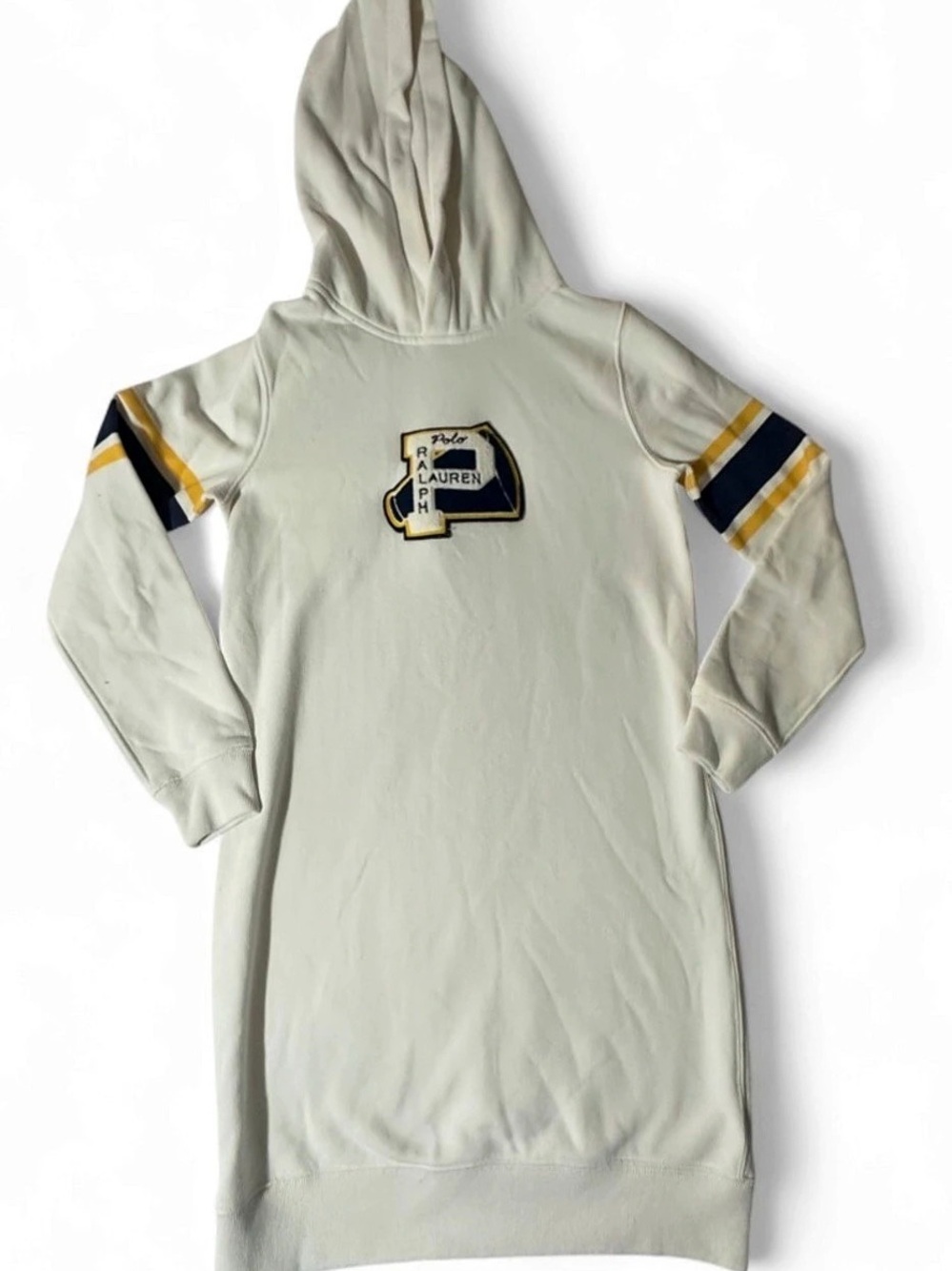Polo Ralph Lauren hooded sweatshirt dress Color Block Hoodie Dress Girls Large
